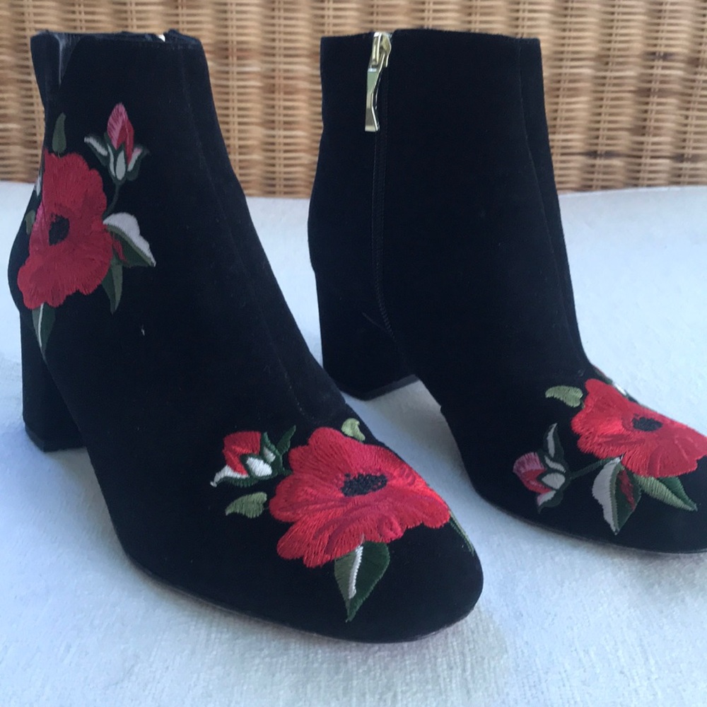 Kate Spade rose boots